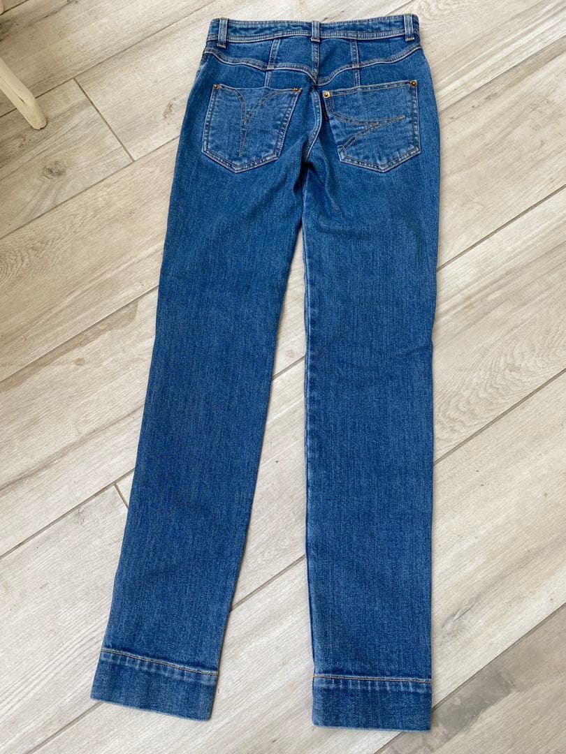 ルイヴィトンタグ付きレディースジーンズデニム