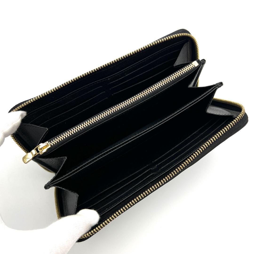 ルイヴィトン エピ ジッピーウォレット ブラック ゴールド金具 長財布 C147