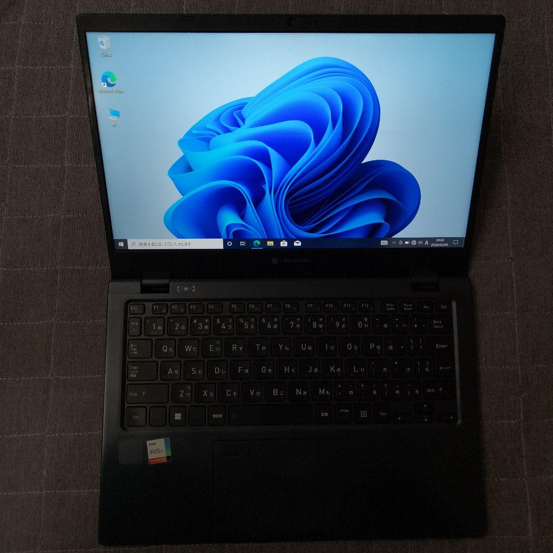 良好 爆速 Dynabook 超軽量 11世代i5 16GB 512GB 55