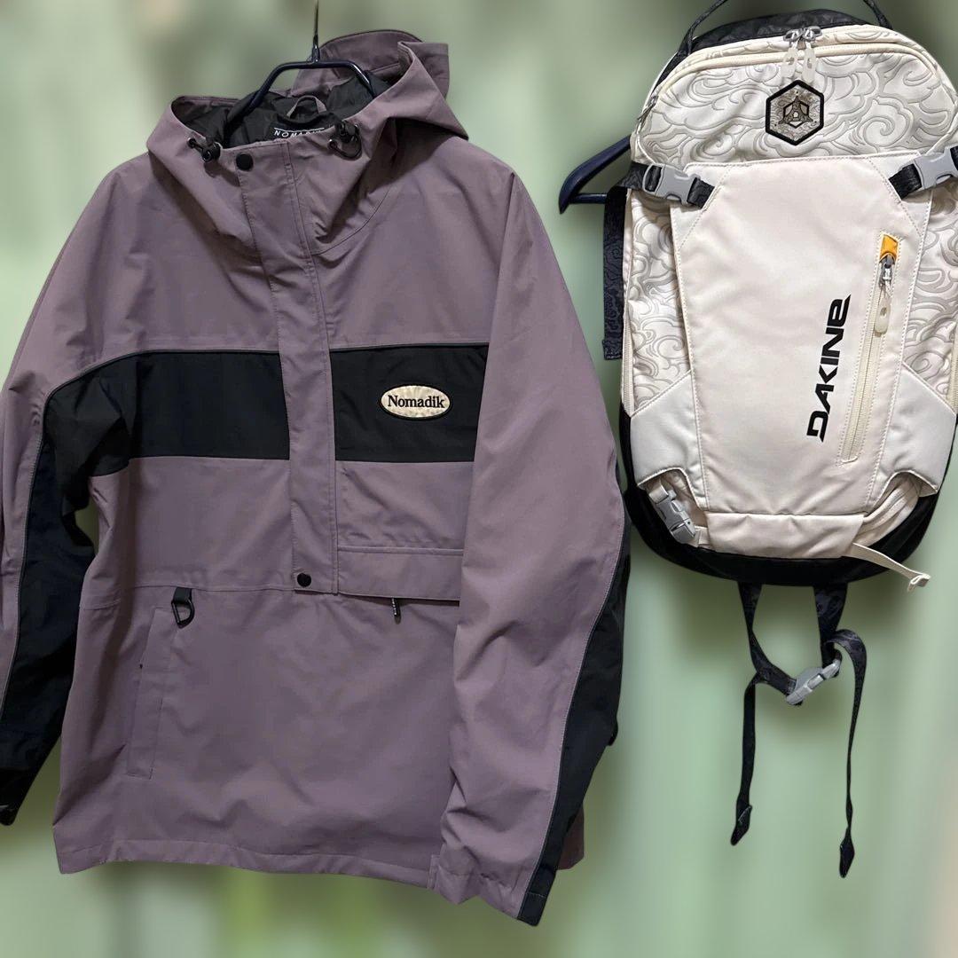 NOMADIK 22-23モデル　アノラックジャケット パープル