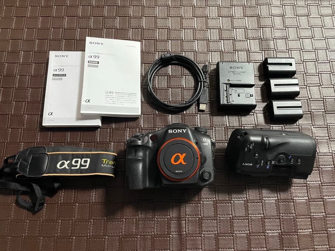SONY α99 SLT-A99V+縦位置グリップ VG-C99AM 他付属品