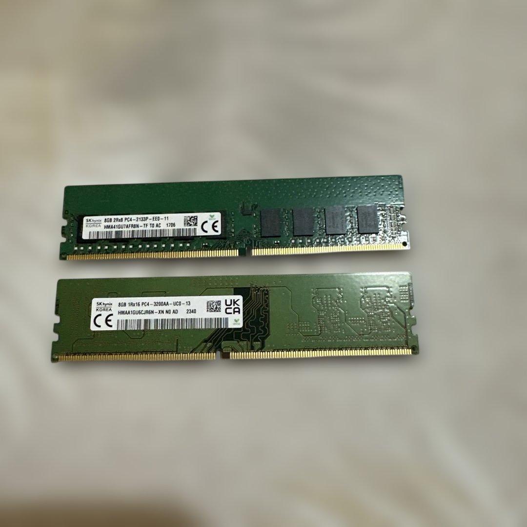 DDR4 メモリー＆CPU i5-9500２ケセット