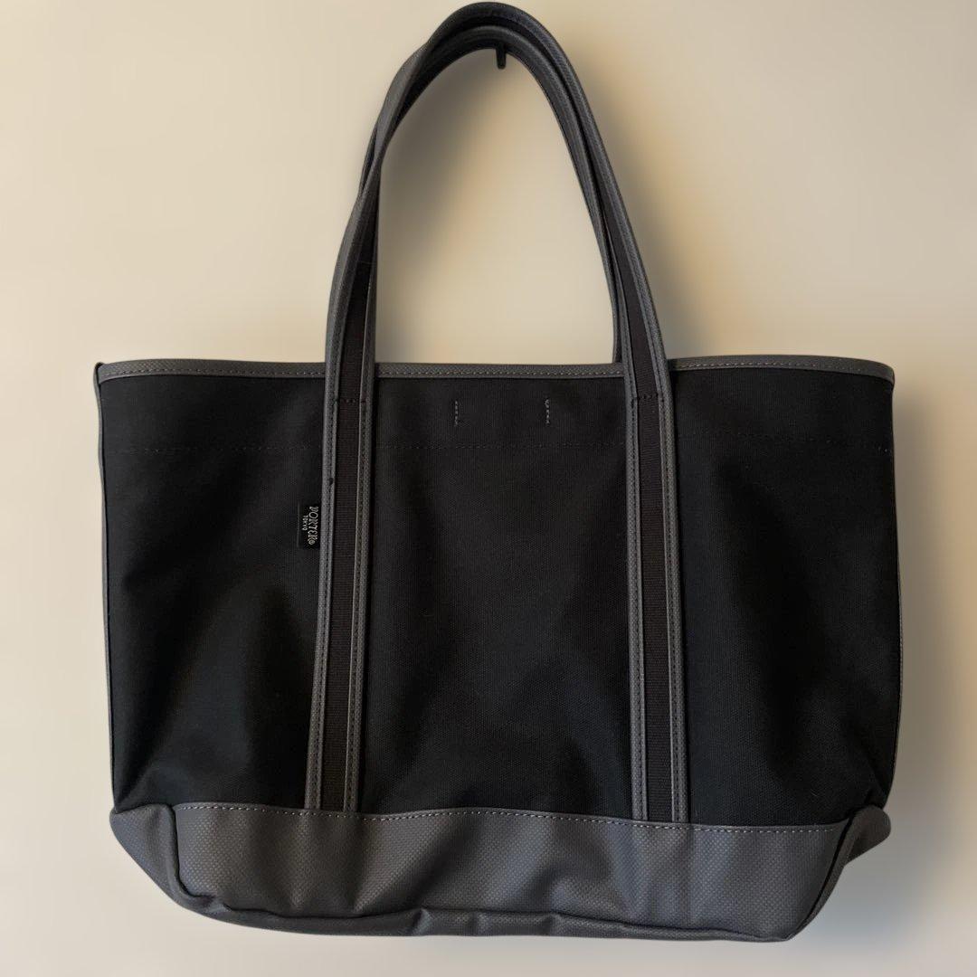 PORTER 黒 キャンバス トートバッグ 大きめ