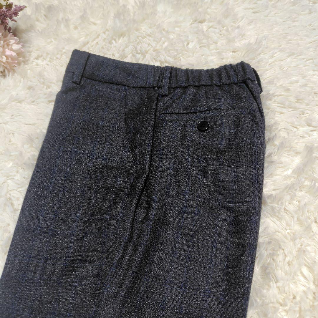 【未使用級♡高級REDA生地】SUPER110 ダブルブレストパンツスーツ　38