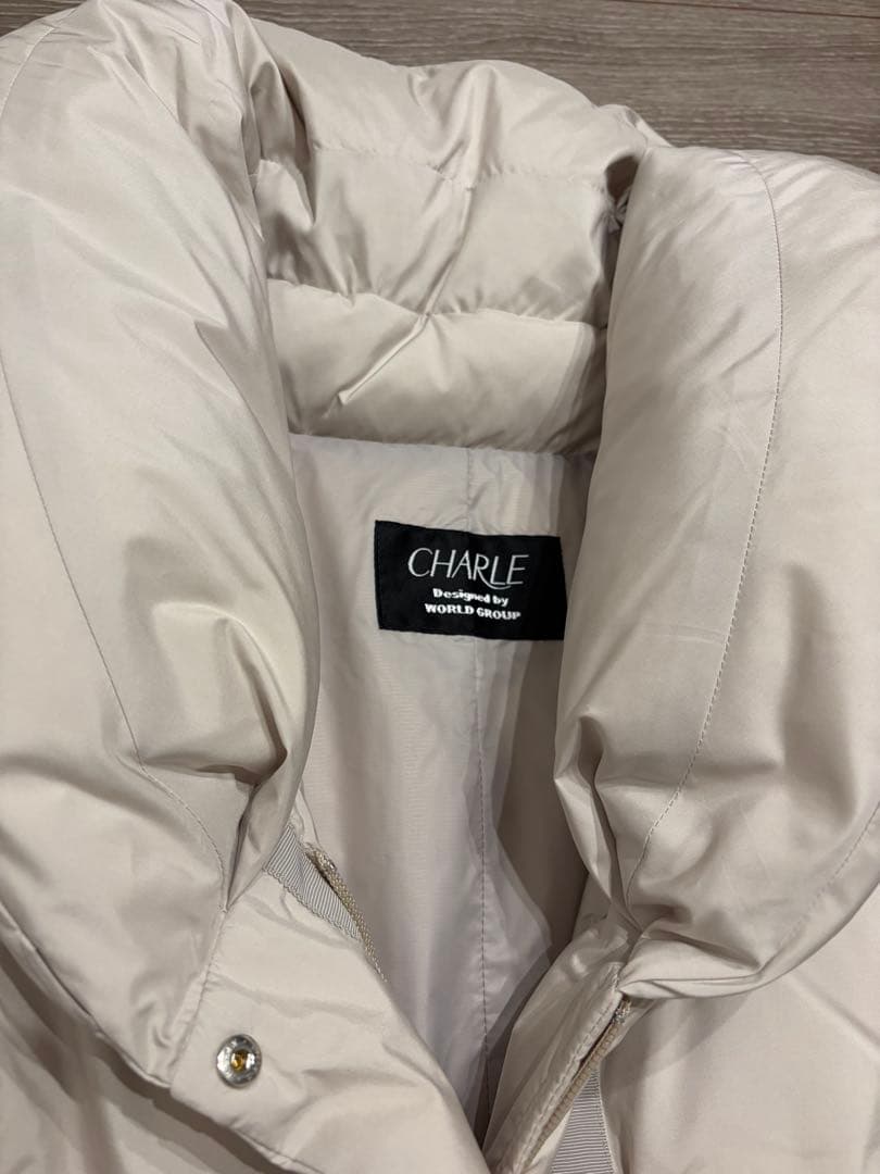 新品CHARLE × WORLD GROUP ダウンコート　シャルレ