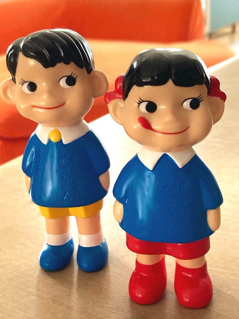 限定500セット　園児服を着た　ペコちゃん　ポコちゃん　未使用！