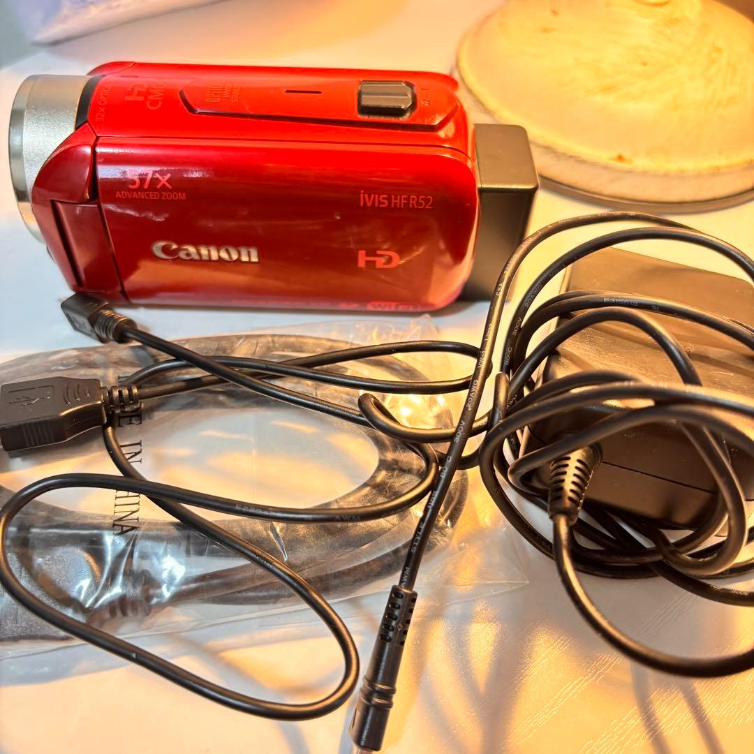 Canon IVIS HF R52 レッド ビデオカメラ
