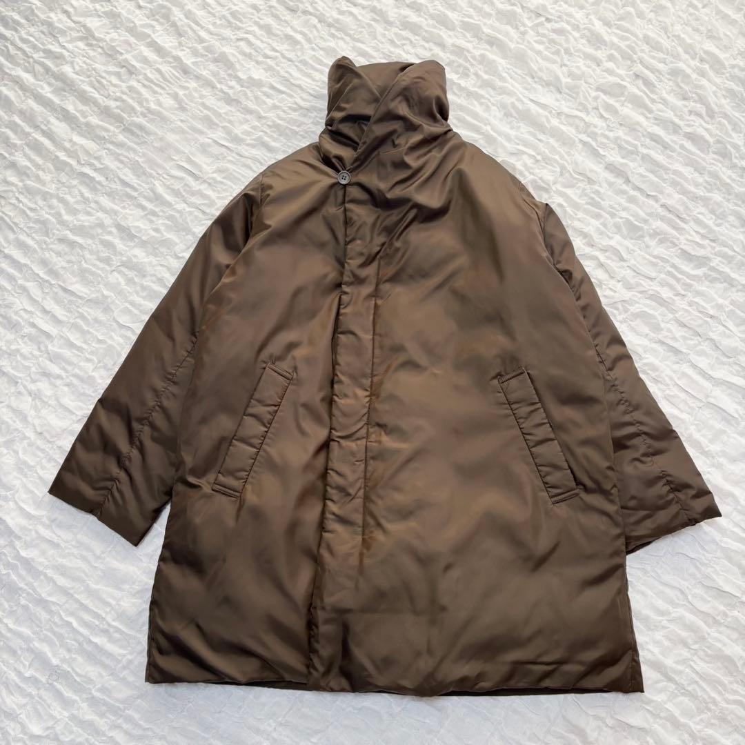 【美品】 Plantation(プランテーション) ダウンコート ショールカラー
