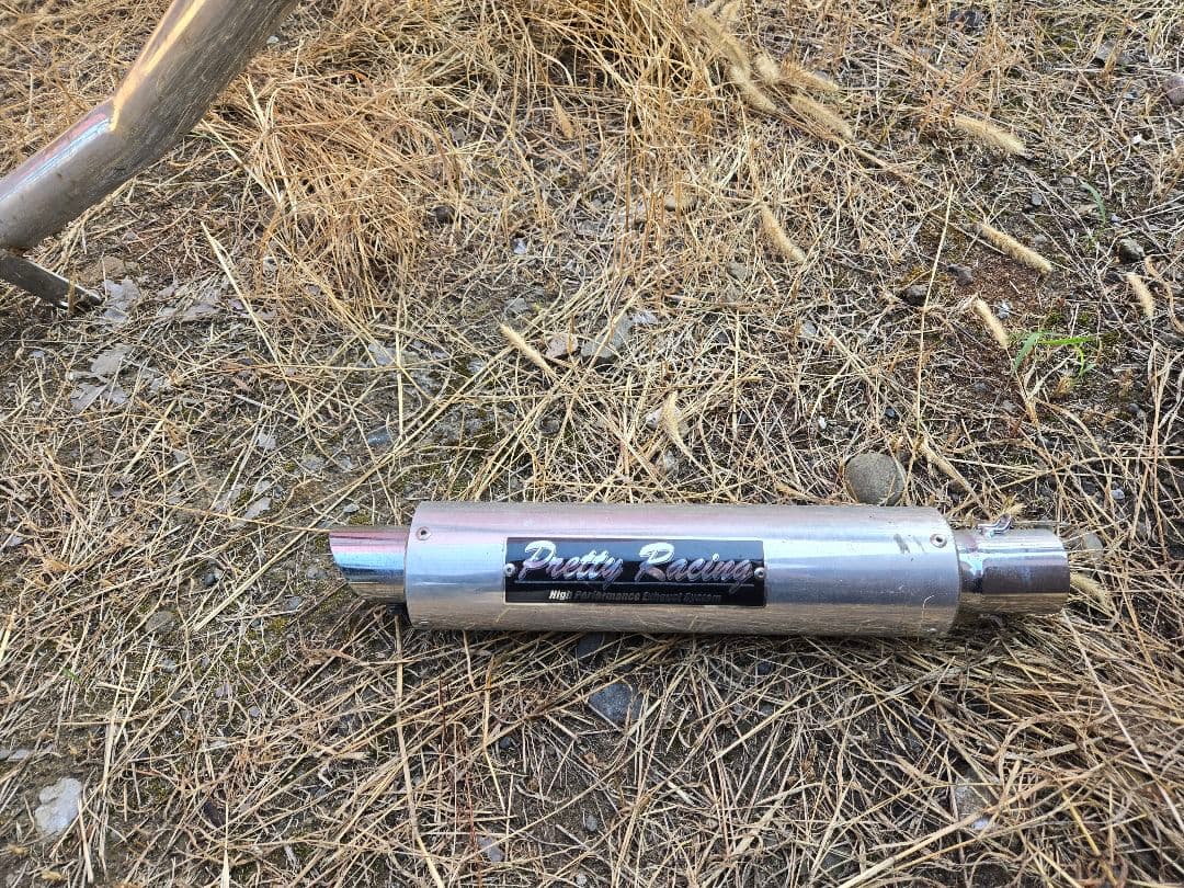 Pretty Racing 極ステンレス マフラーセット4.2.1