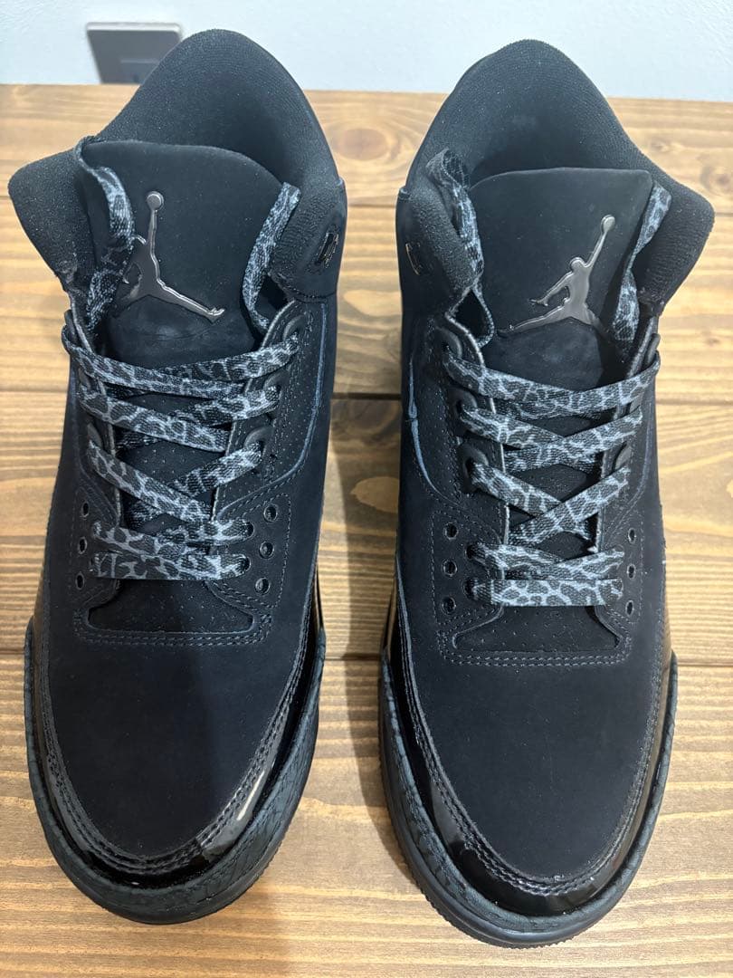 【美品】Nike Air Jordan 3 Retro Black Cat