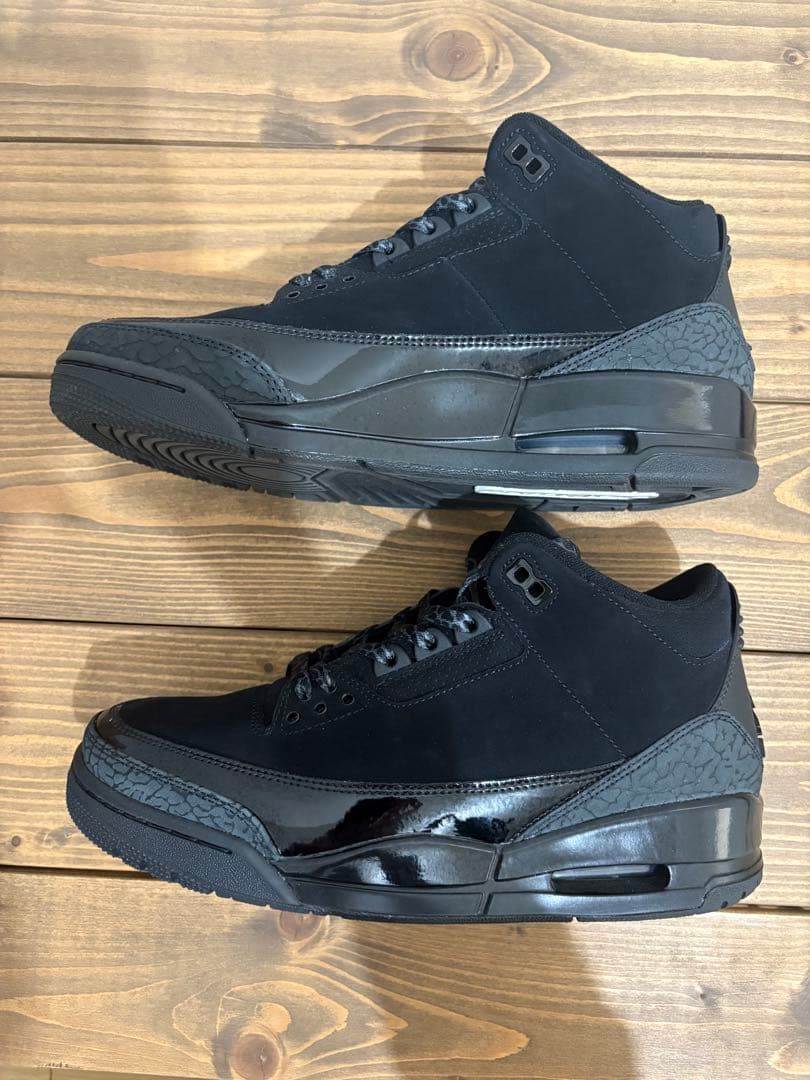 【美品】Nike Air Jordan 3 Retro Black Cat