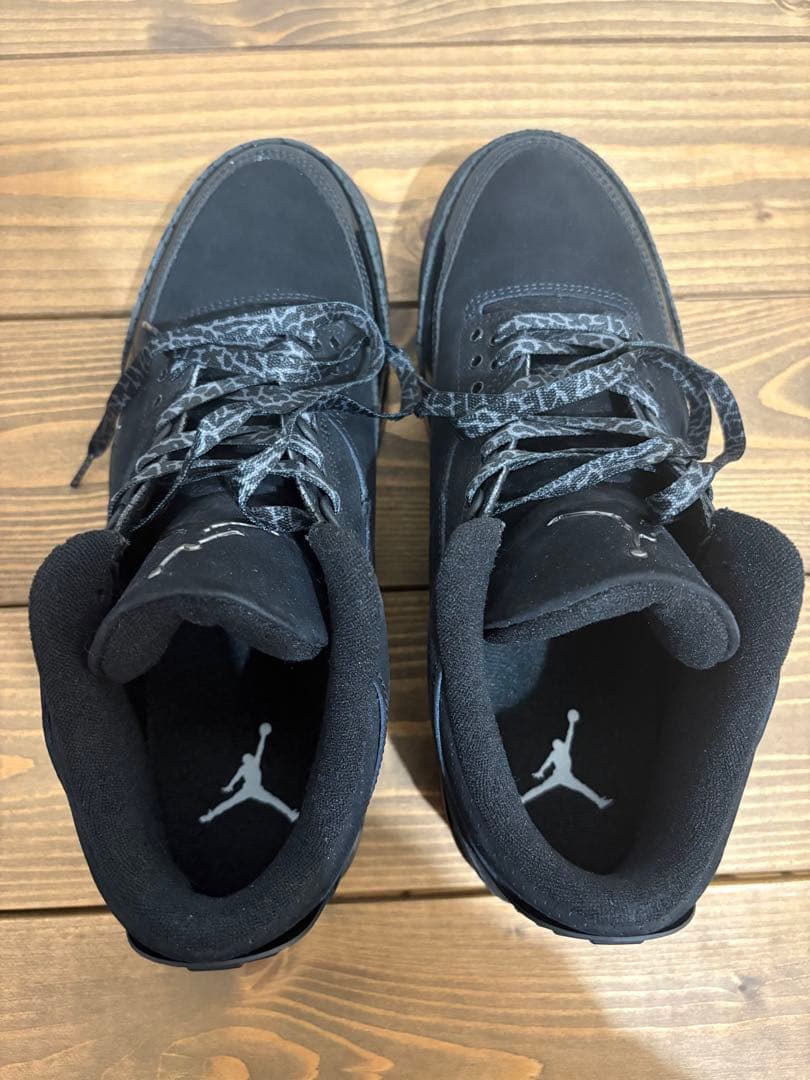 【美品】Nike Air Jordan 3 Retro Black Cat