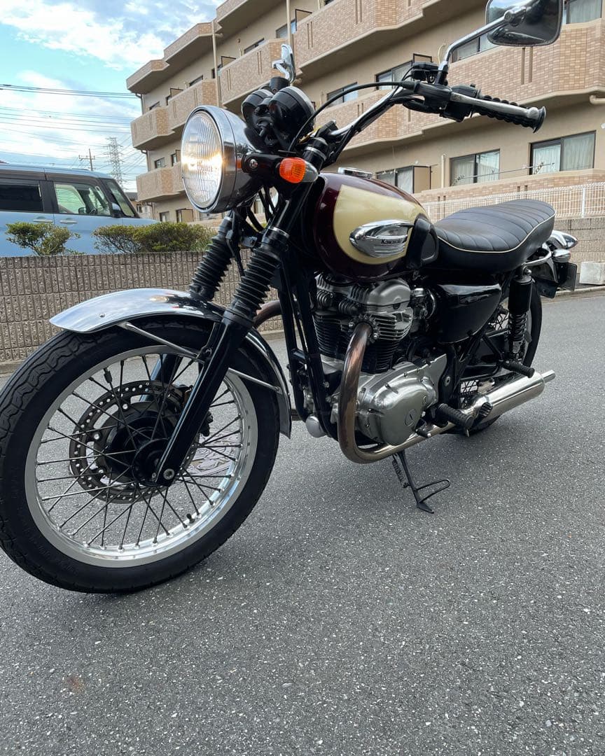 年末最終値下げ　Kawasaki W650 純正シートw400