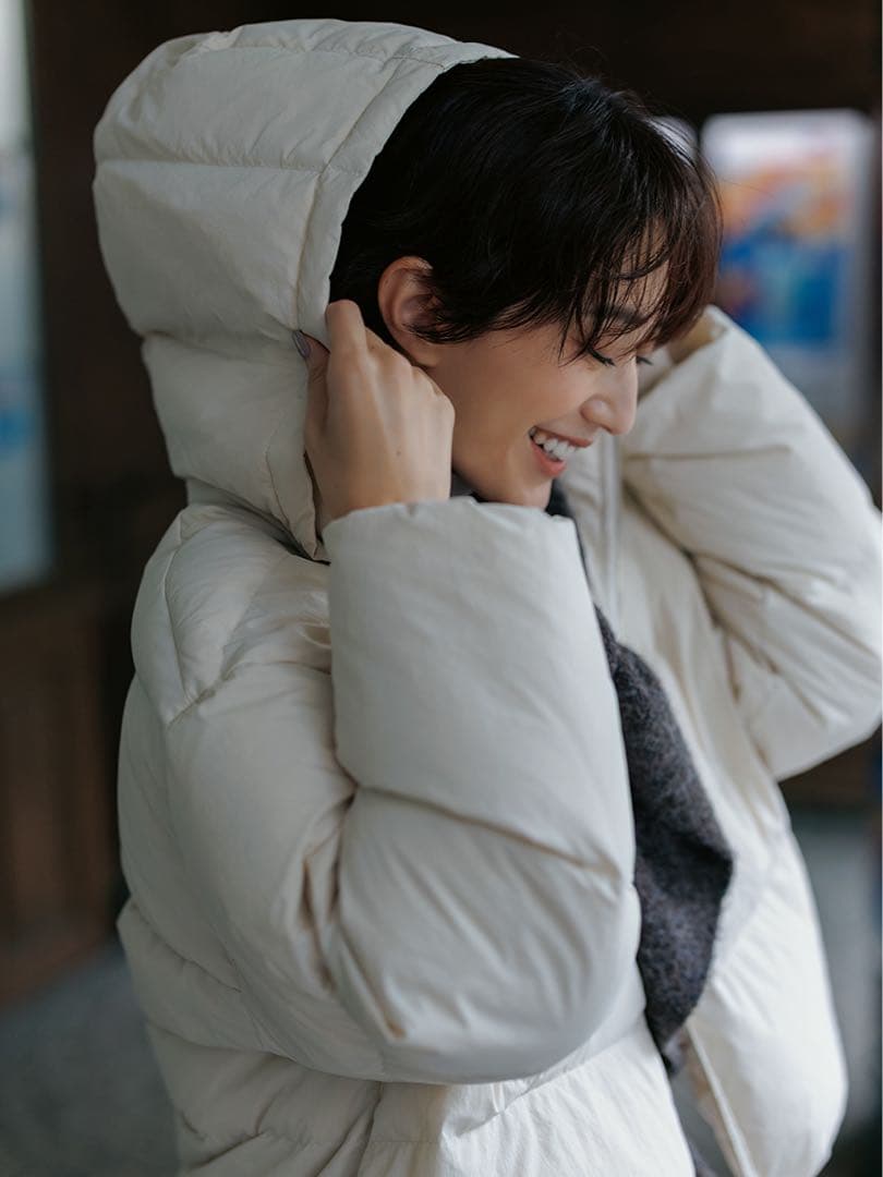 mila owen フレンチダウンテントシルエットジャケット