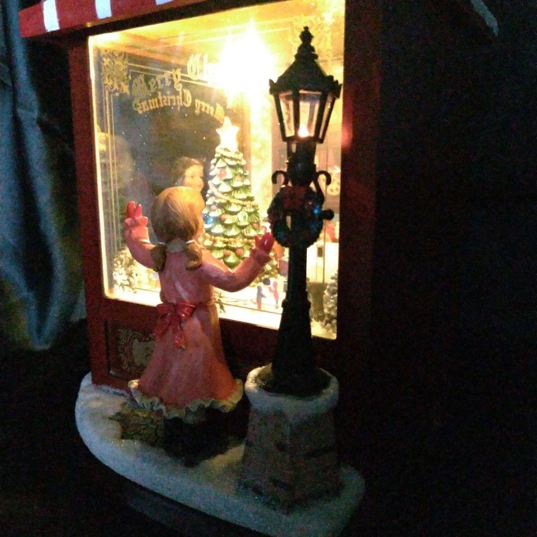 クリスマス置物　トイショップ　クリスマスオルゴール７曲