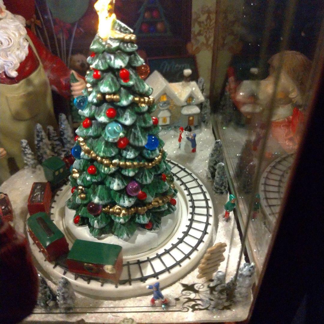 クリスマス置物　トイショップ　クリスマスオルゴール７曲