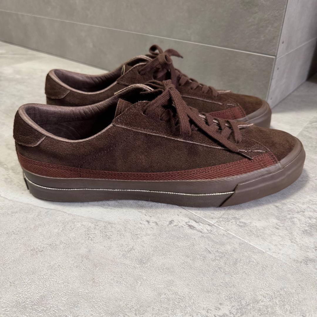 【極美品 27cm】Asahi BELTED LOW SUEDE ブラウン