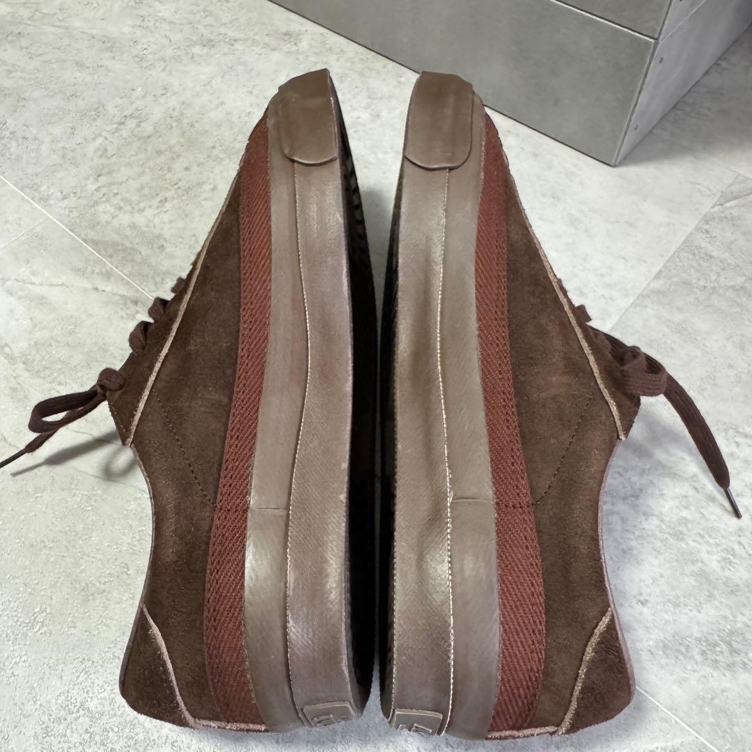 【極美品 27cm】Asahi BELTED LOW SUEDE ブラウン