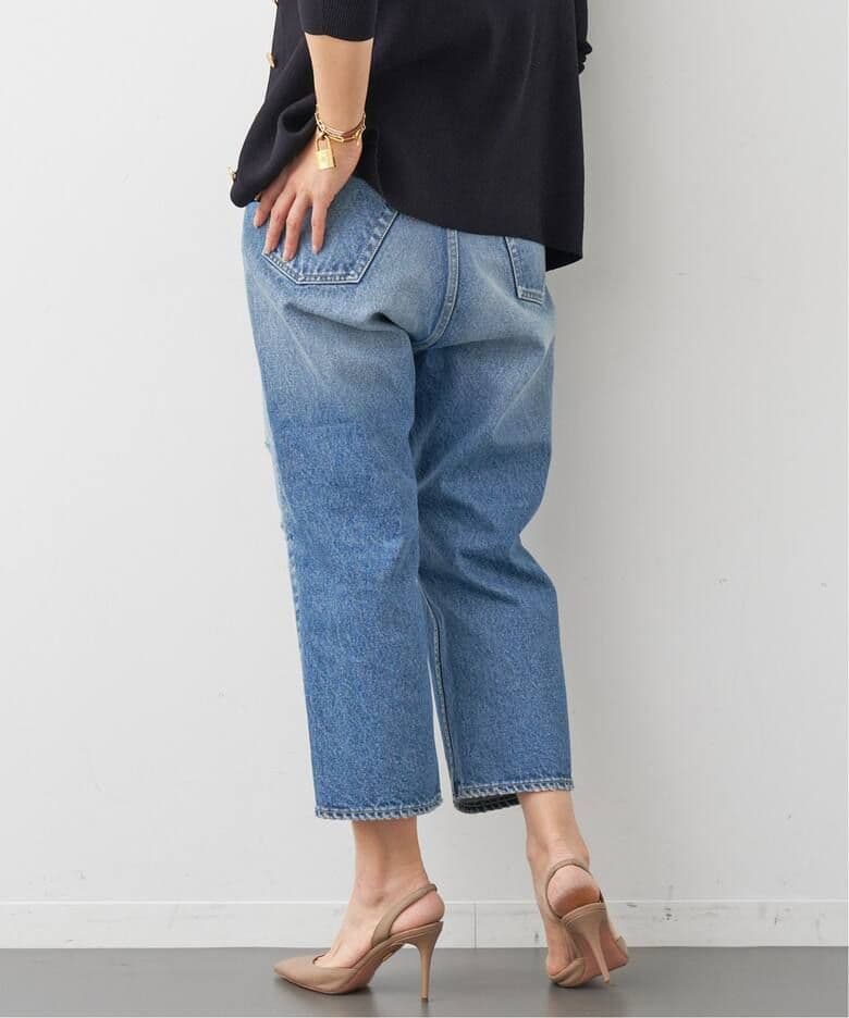 未使用　マディソンブルー CRASHED SAROUEL デニム 38