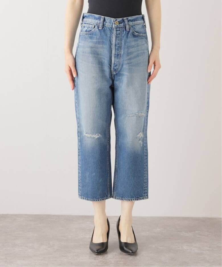 未使用　マディソンブルー CRASHED SAROUEL デニム 38