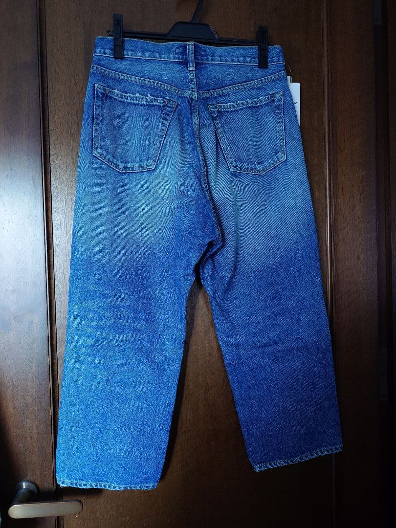 未使用　マディソンブルー CRASHED SAROUEL デニム 38