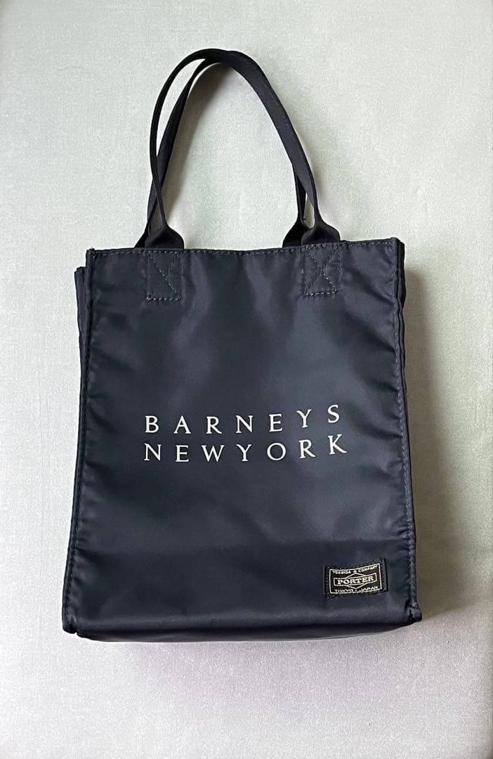 BARNEYS NEWYORK トートバッグ ネイビー