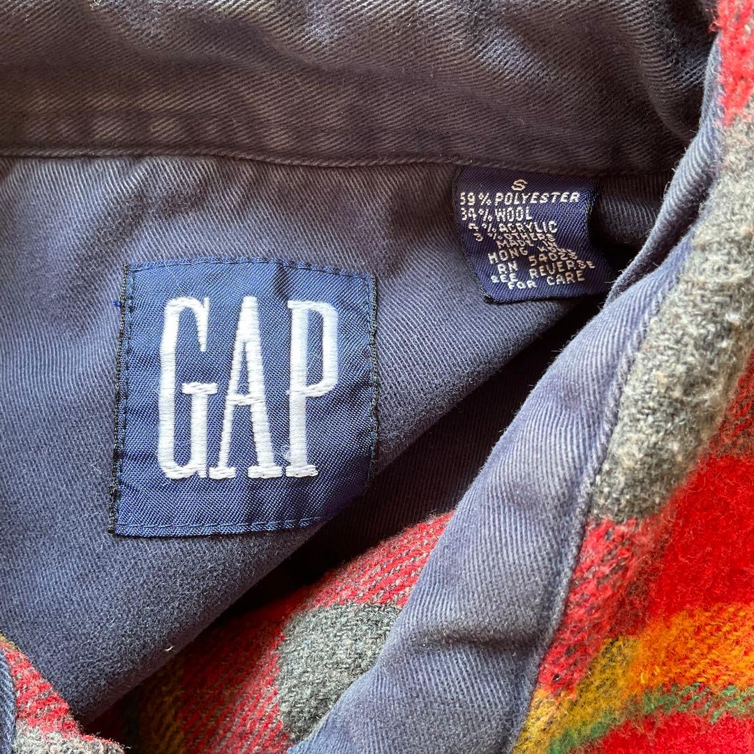 GAP OLD GAP ウール チェックシャツ