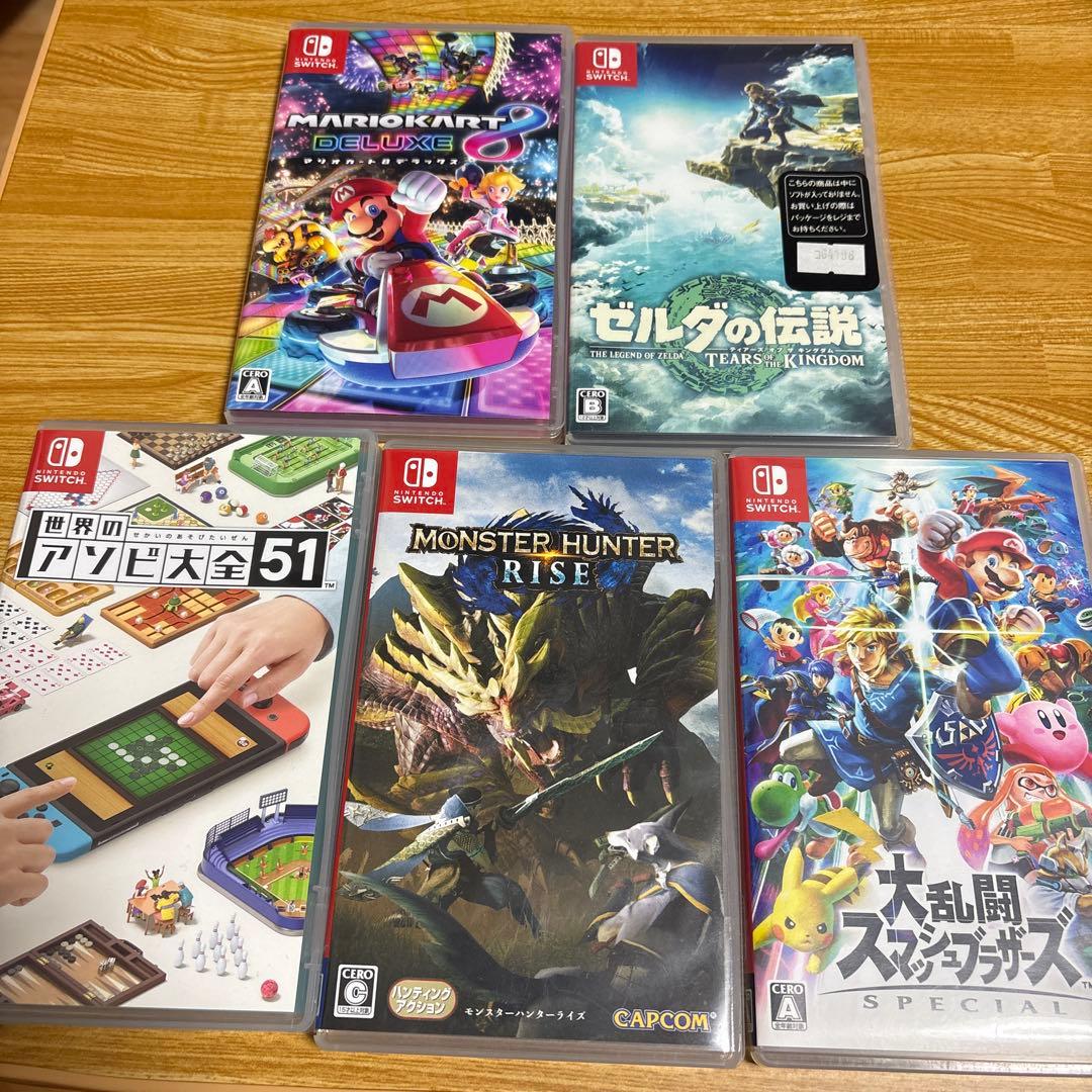 任天堂Switch ソフト5本セット