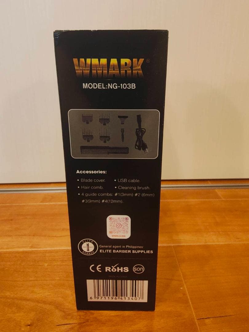 WMARK NG-103B USB充電式バリカン