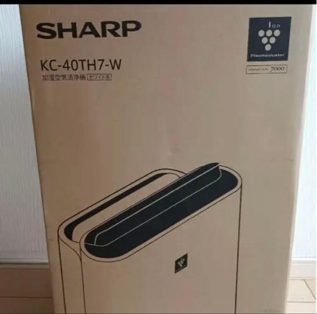 ロキSHARP KC-40TH7-W 加湿空気清浄機 ホワイト