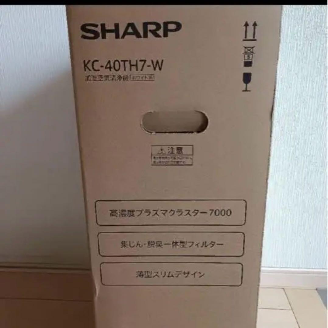 ロキSHARP KC-40TH7-W 加湿空気清浄機 ホワイト