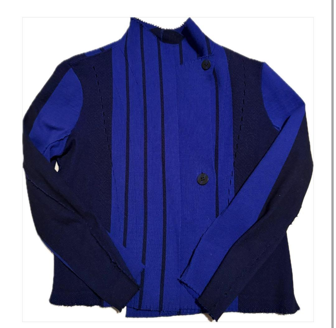 トップス ISSEY MIYAKE Knit JACKET size2