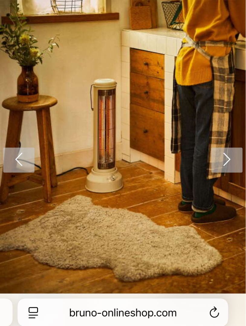 【極美品】BRUNO カーボンヒーター・NostalStovewide