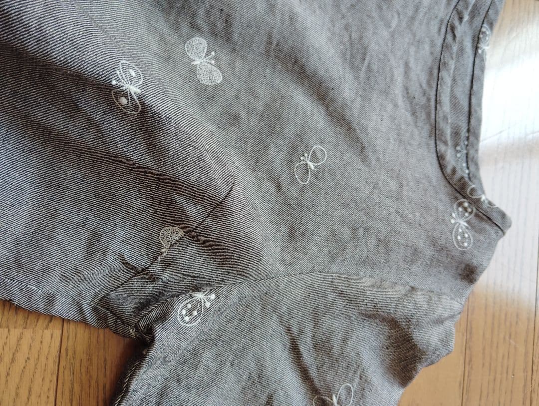 ミナペルホネン＊プルオーバー＆パンツ＊choucho＆nappara