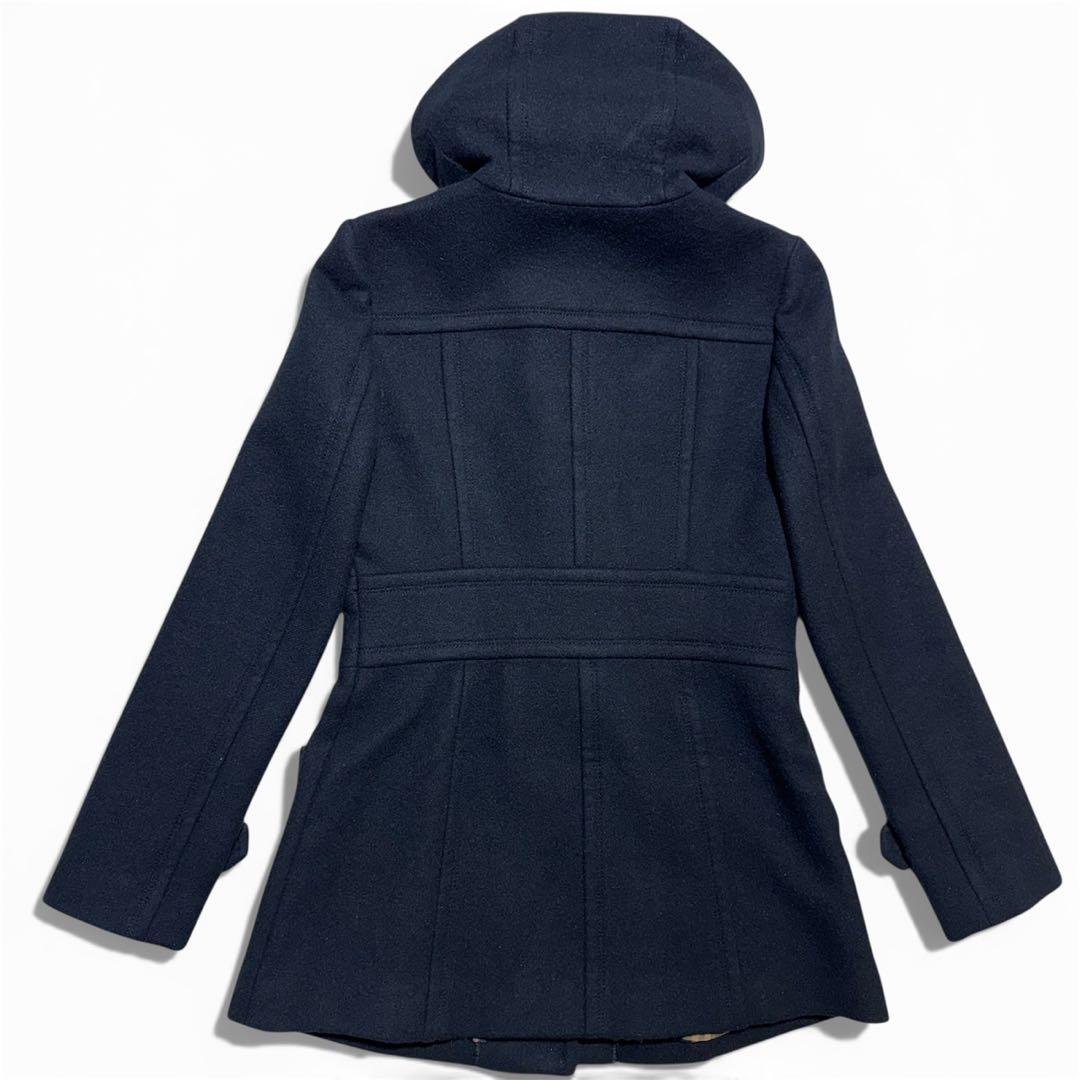 未使用級✨BURBERRY BLUE LABEL ダッフルコート カシミヤ混 黒