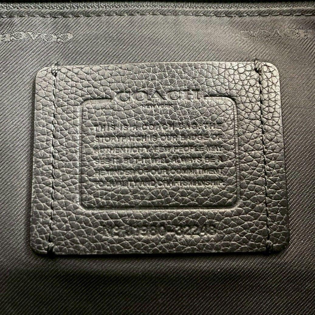 極美品 コーチ メトロポリタン トートバッグ ビジネスバッグ レザー A4可 黒