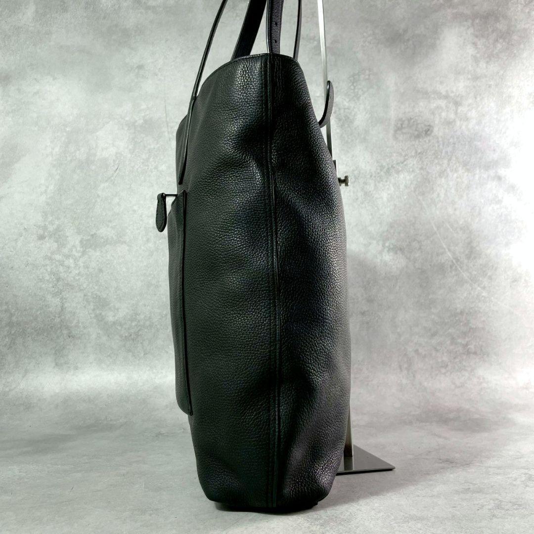 極美品 コーチ メトロポリタン トートバッグ ビジネスバッグ レザー A4可 黒