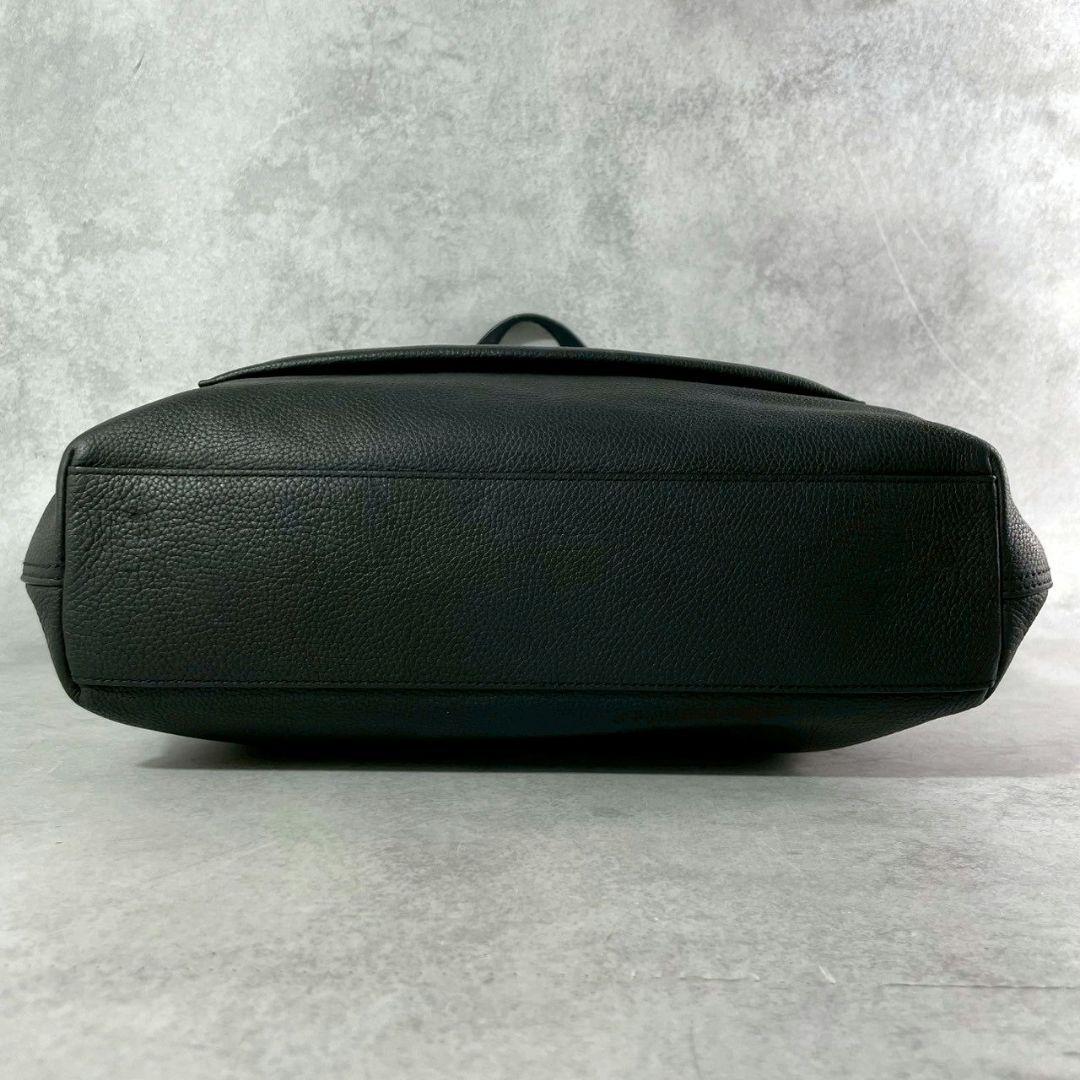 極美品 コーチ メトロポリタン トートバッグ ビジネスバッグ レザー A4可 黒