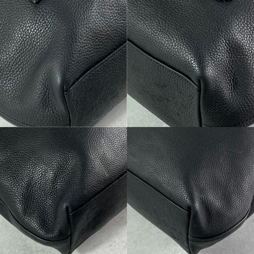 極美品 コーチ メトロポリタン トートバッグ ビジネスバッグ レザー A4可 黒