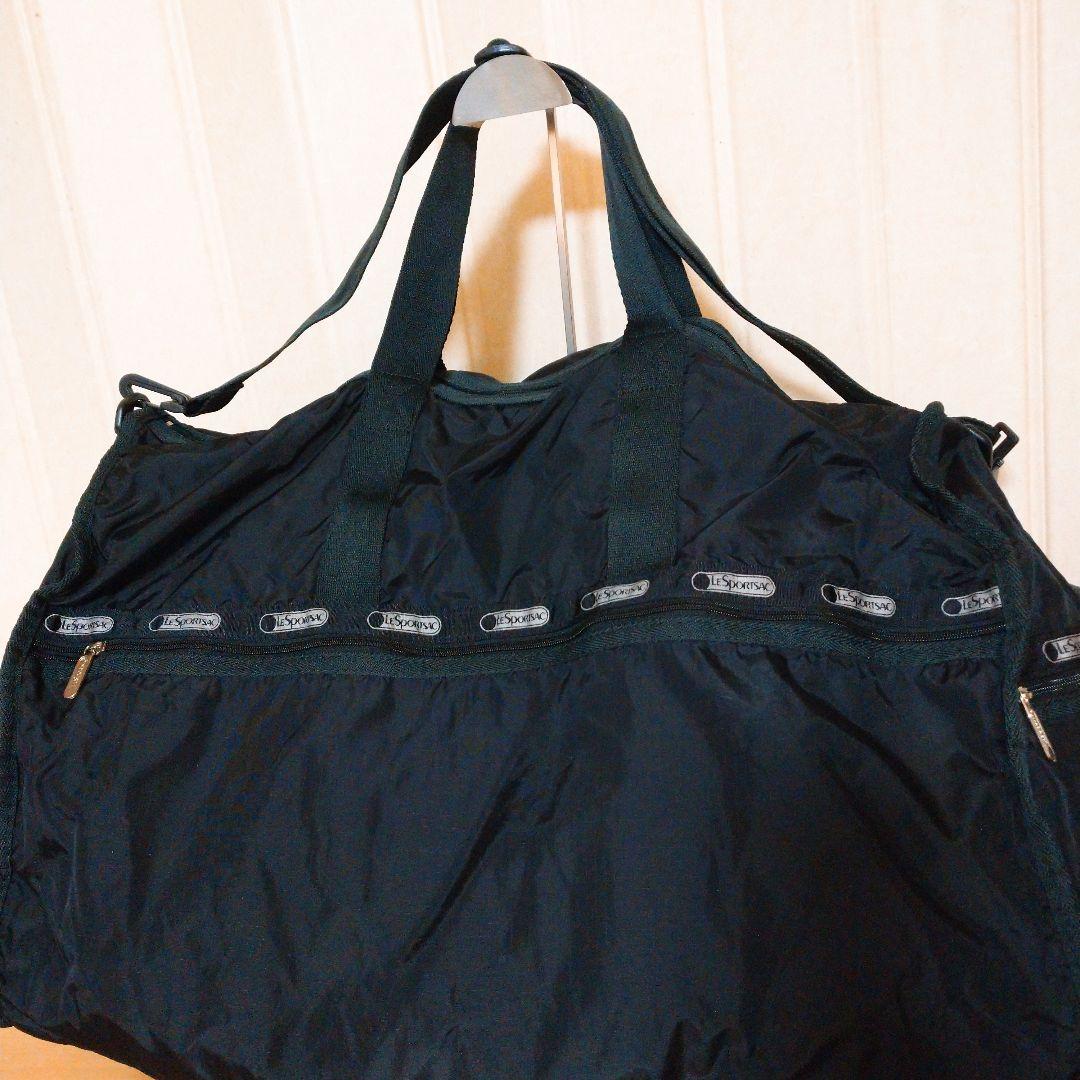 大容量　XLサイズ　LESPORTSAC　ボストンバッグ 　◆鍵付き