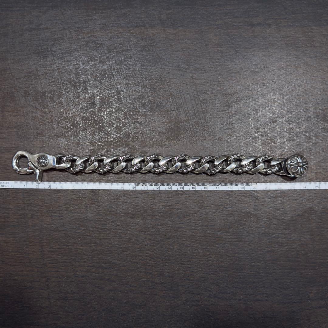 Chrome heartsクロムハーツ ファンシーチェーンクリップ ブレスレット