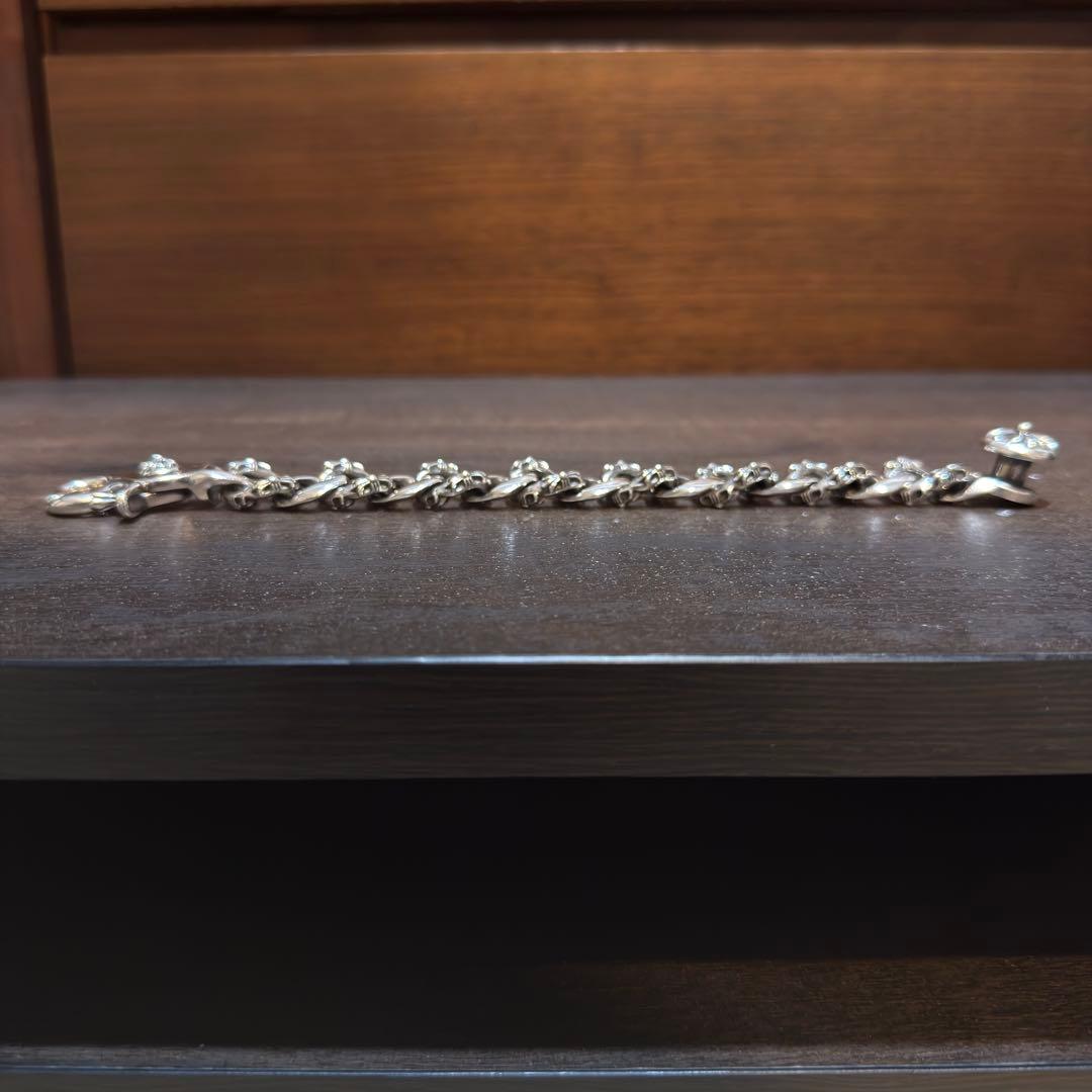 Chrome heartsクロムハーツ ファンシーチェーンクリップ ブレスレット