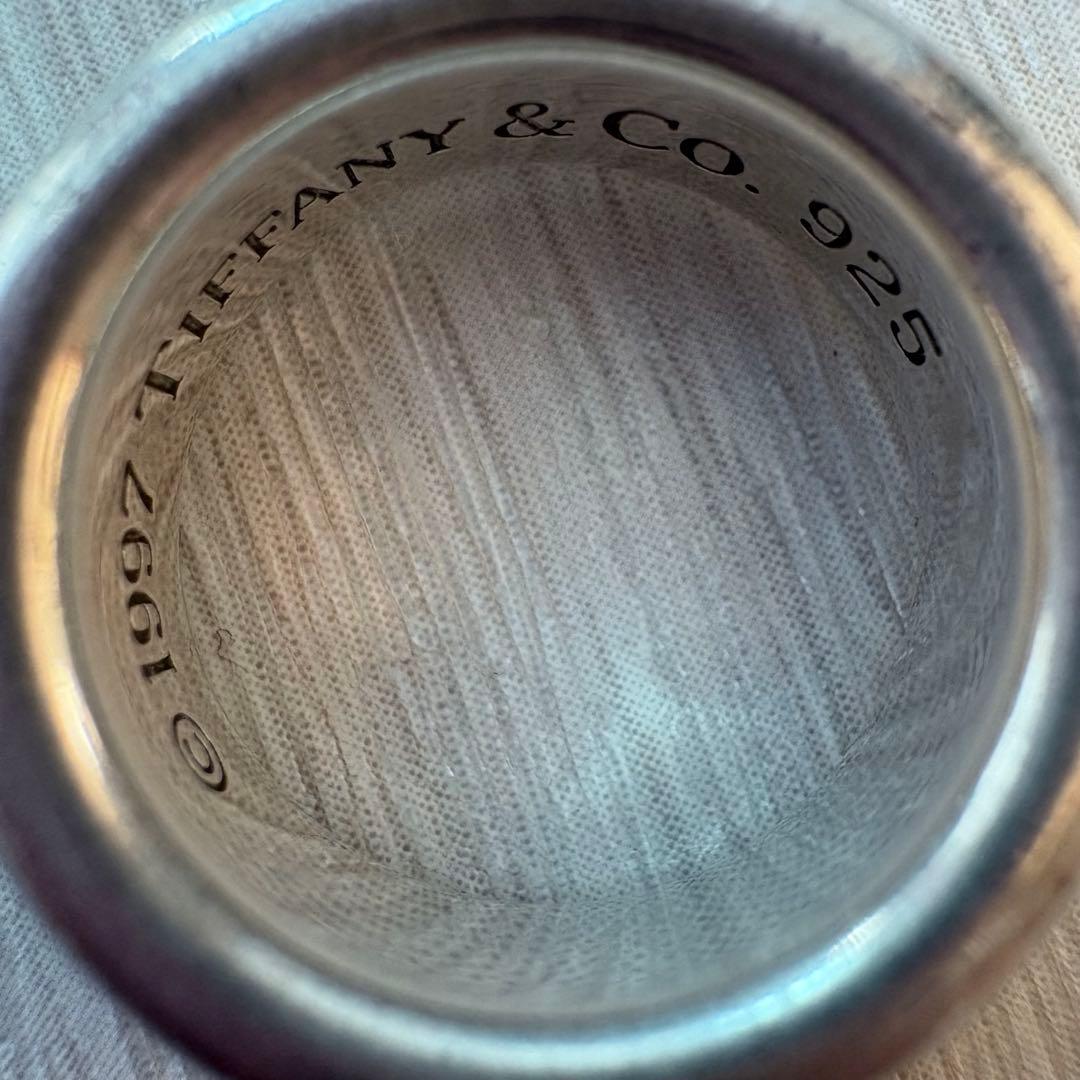 Tiffany & Co. ナローリング 925シルバーリング 6号 ピンキー