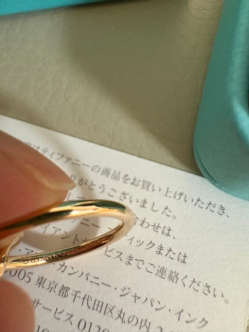 Tiffany & Co. ティファニー ノットリング ダイヤモンド リング