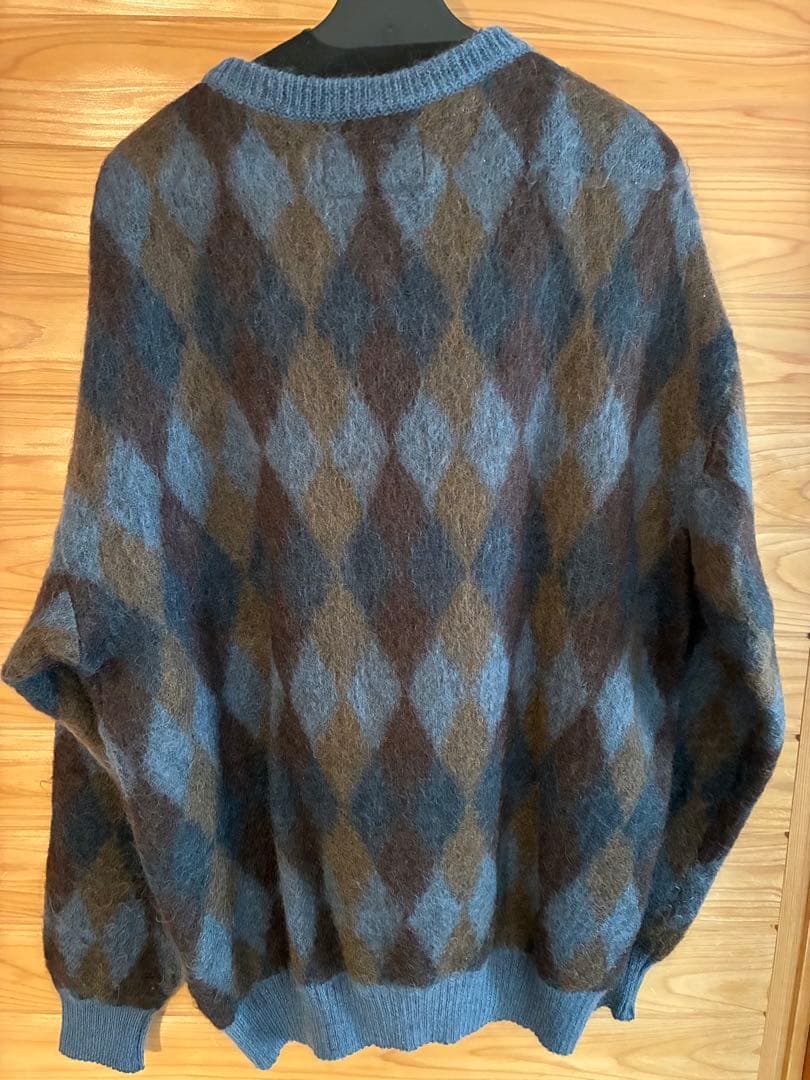 WACKOMARIA ダイヤモンド アーガイル モヘアセーター　名作