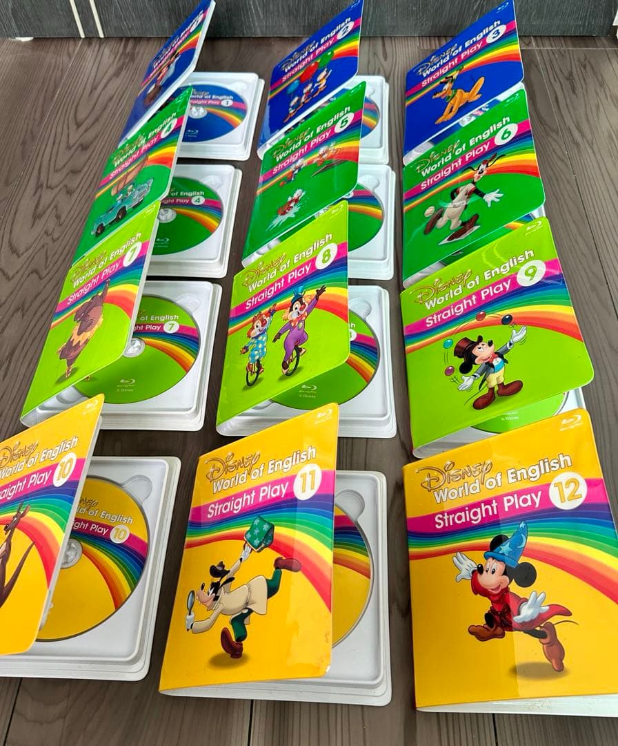 ストレートプレイブルーレイ　最新　ディズニー英語システム　DWE 保証あり