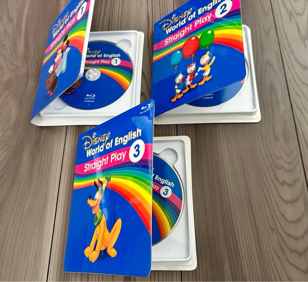 ストレートプレイブルーレイ　最新　ディズニー英語システム　DWE 保証あり