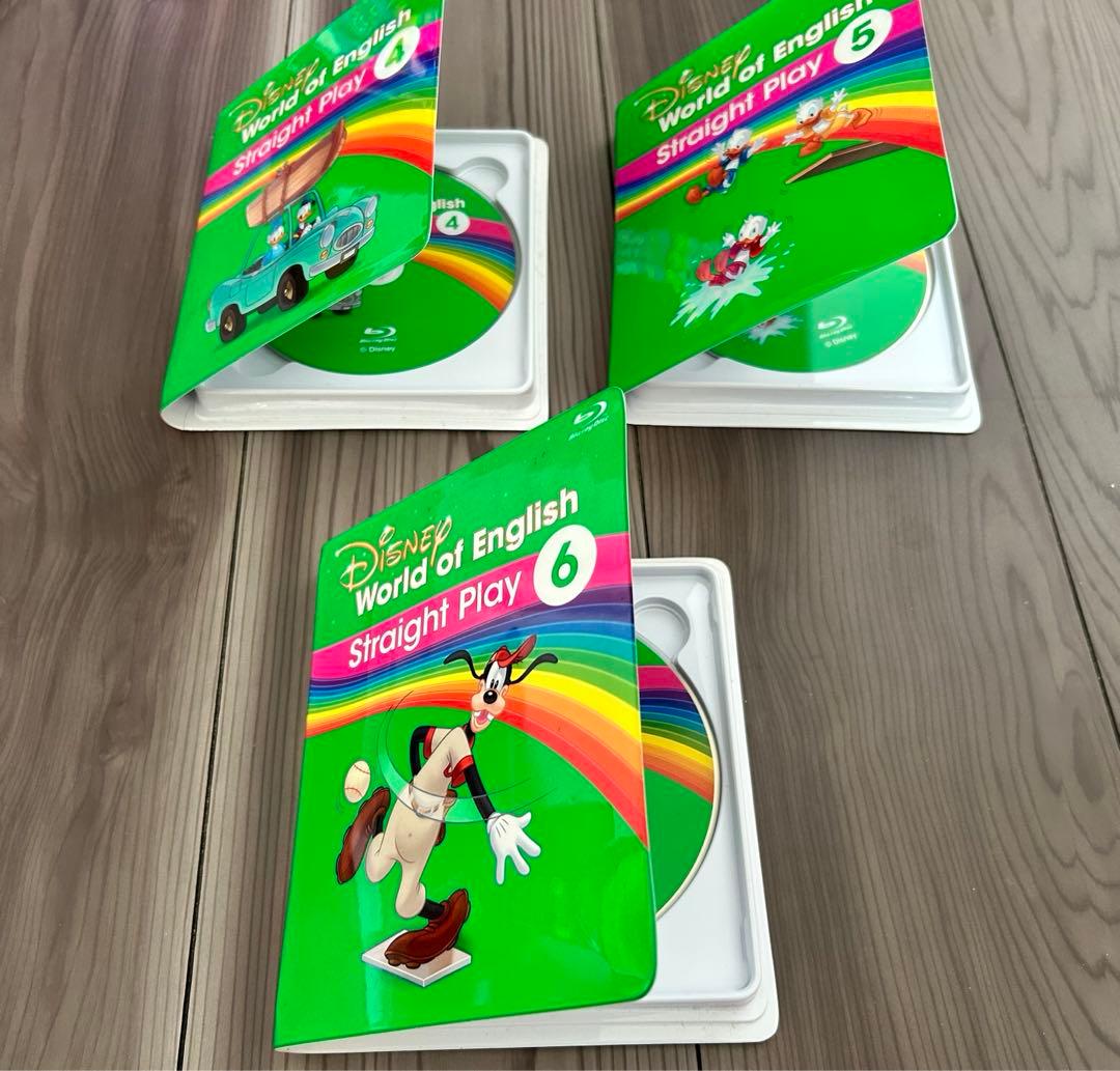 ストレートプレイブルーレイ　最新　ディズニー英語システム　DWE 保証あり