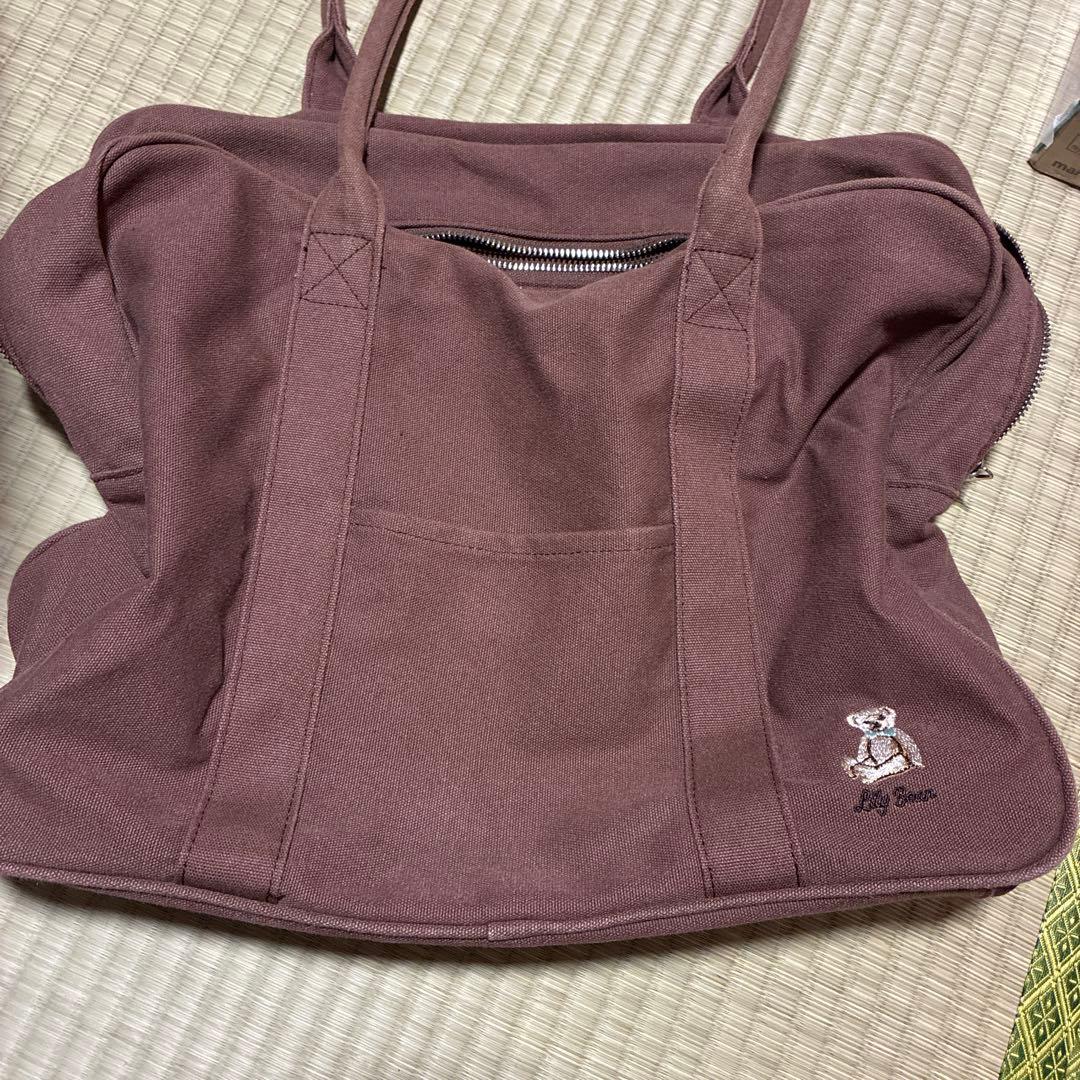 Lily Bearトラベルボストンバッグ