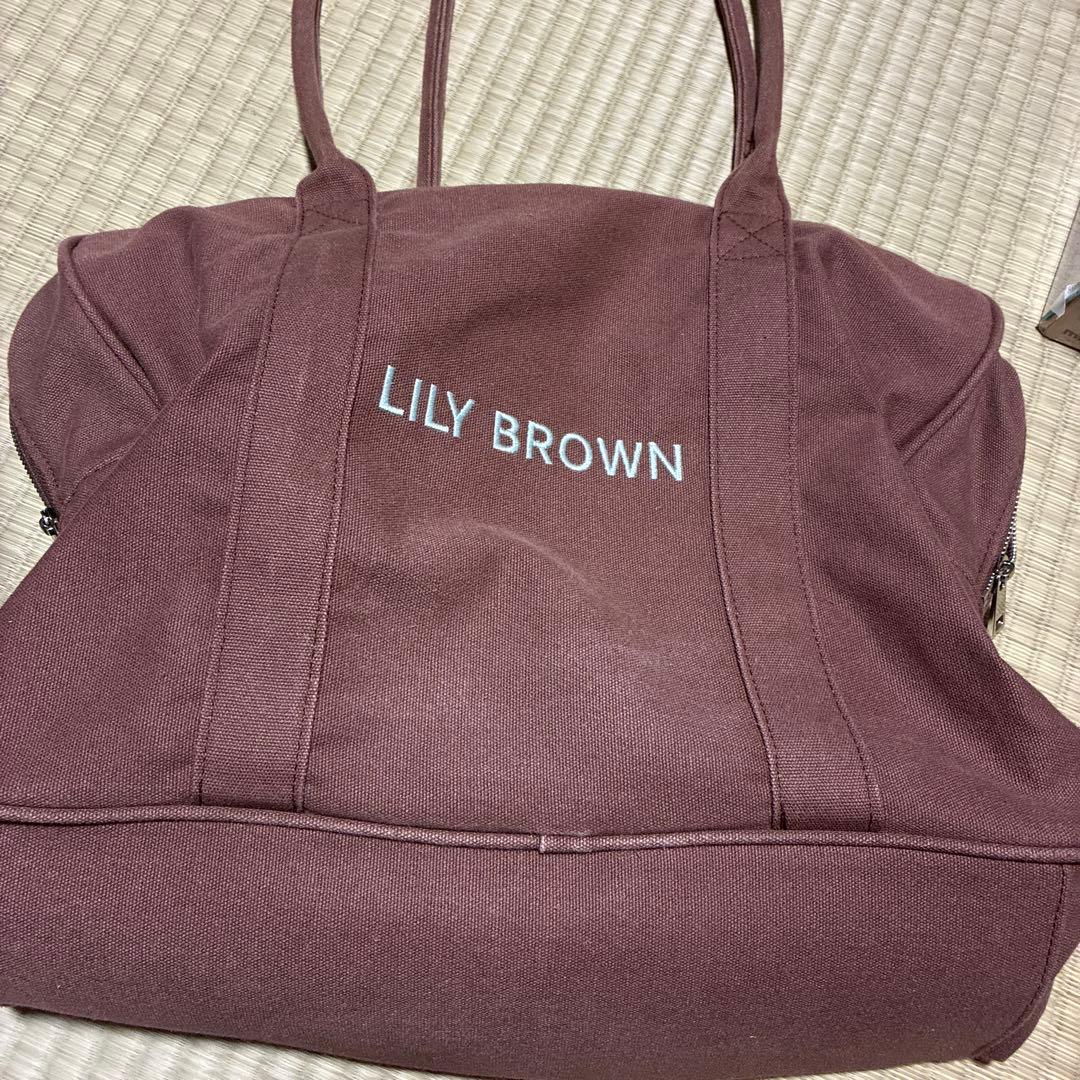 Lily Bearトラベルボストンバッグ